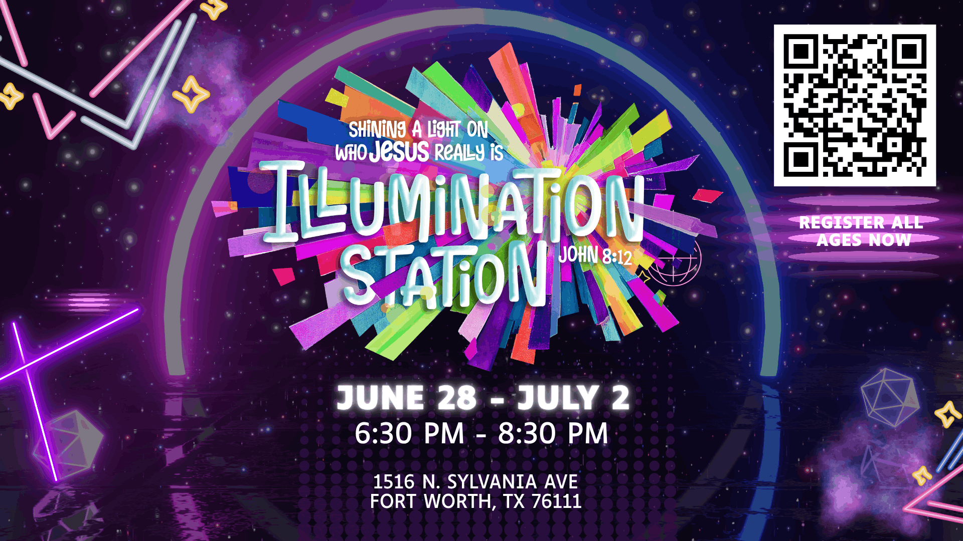 CDP VBS 2026 / Click here to register today! / Regístrate hoy!